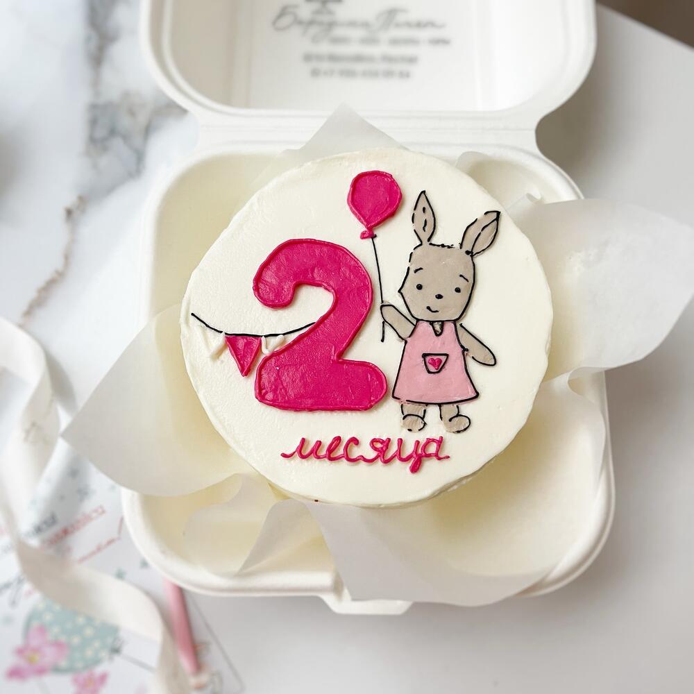 Бенто-торт детский, месяца, день рождение