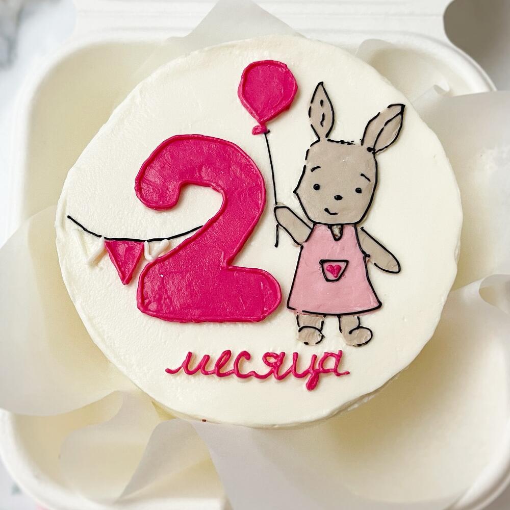 Бенто-торт детский, месяца, день рождение