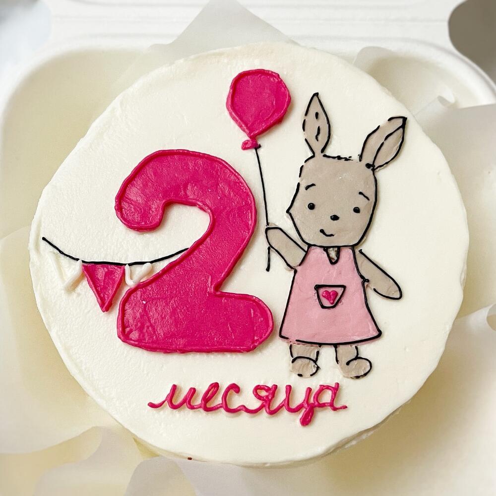 Бенто-торт детский, месяца, день рождение