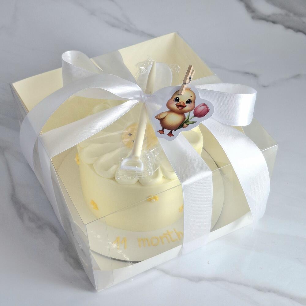 Бенто торт детский ромашка летний