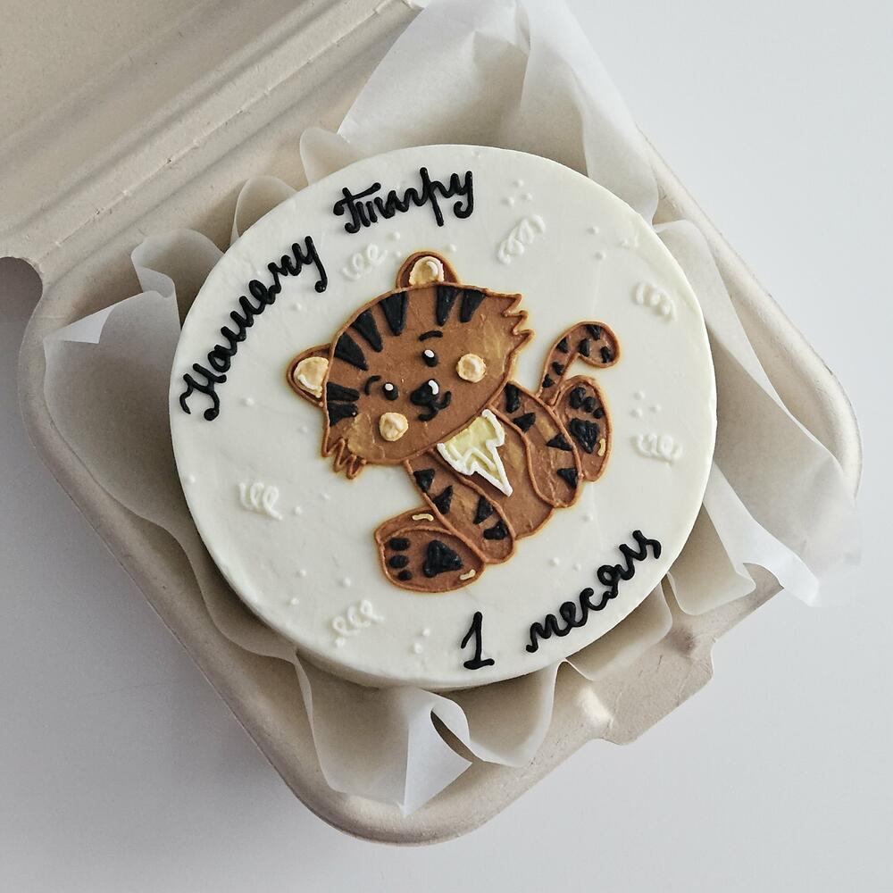 Бенто торт детский с тигренком