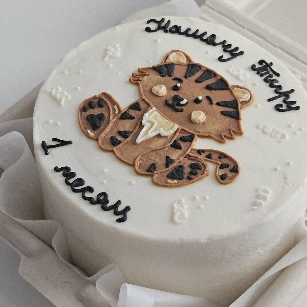 Бенто торт детский с тигренком