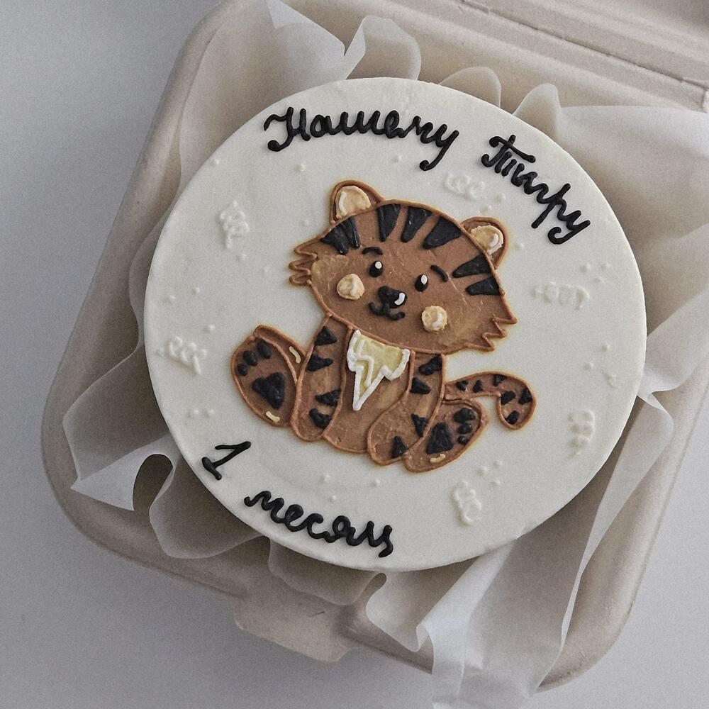 Бенто торт детский с тигренком