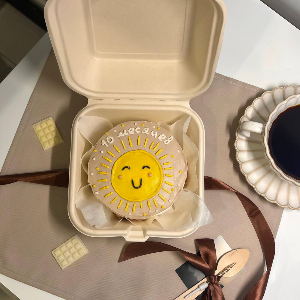 Бенто торт детский "Солнышко"