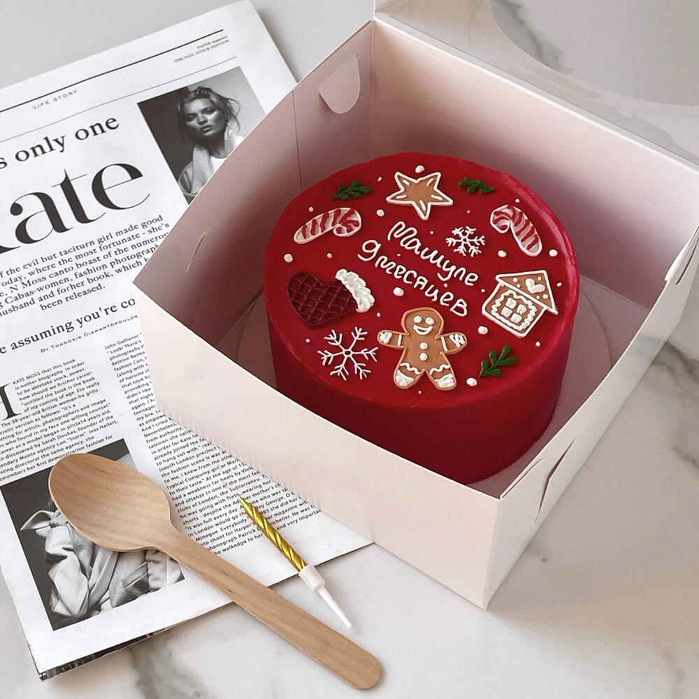 Бенто-торт детский зимний на 9 месяцев