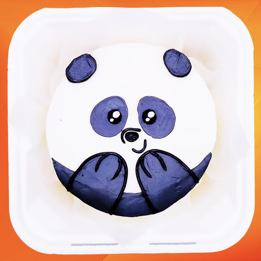 Бенто торт детям Панда