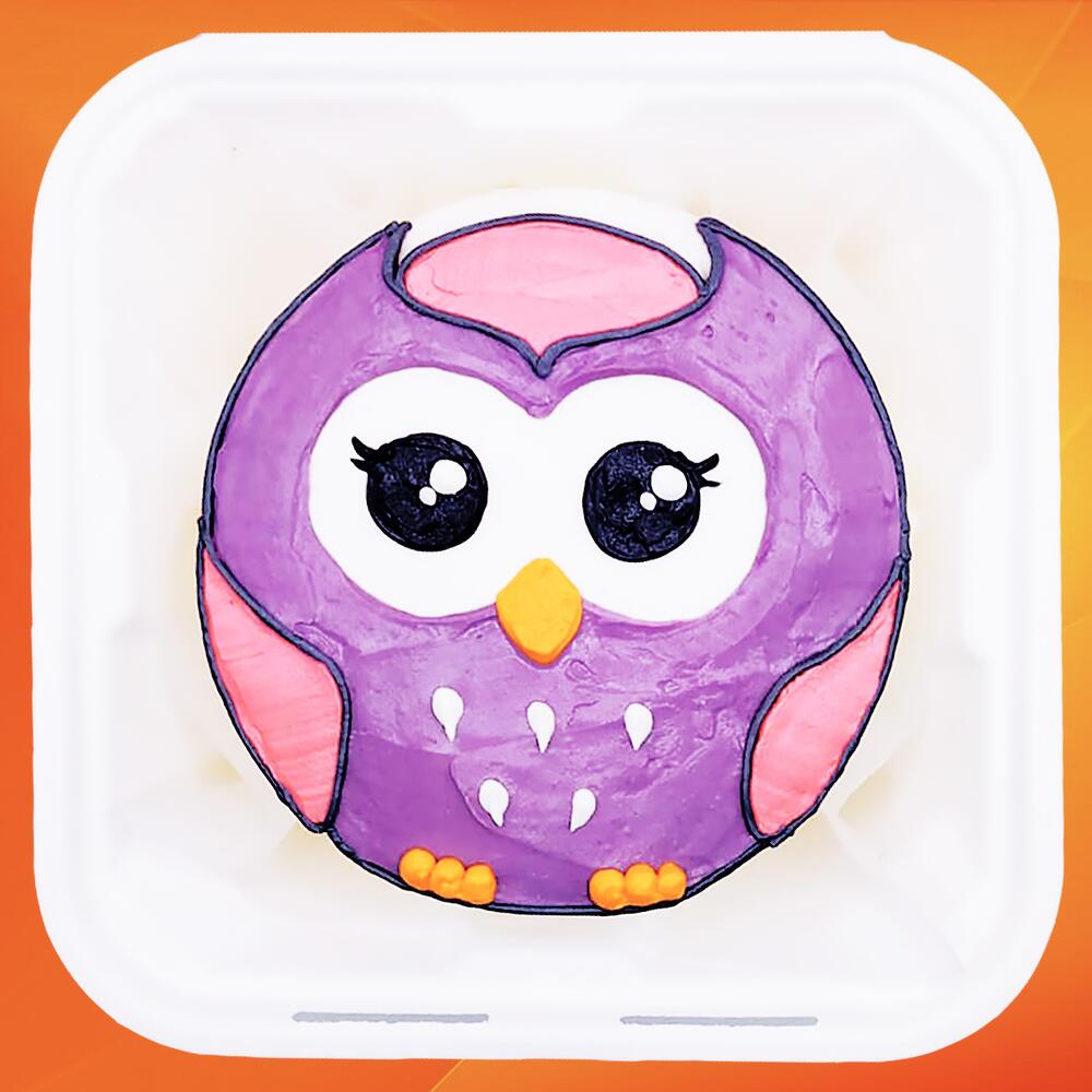 Бенто торт детям Сова