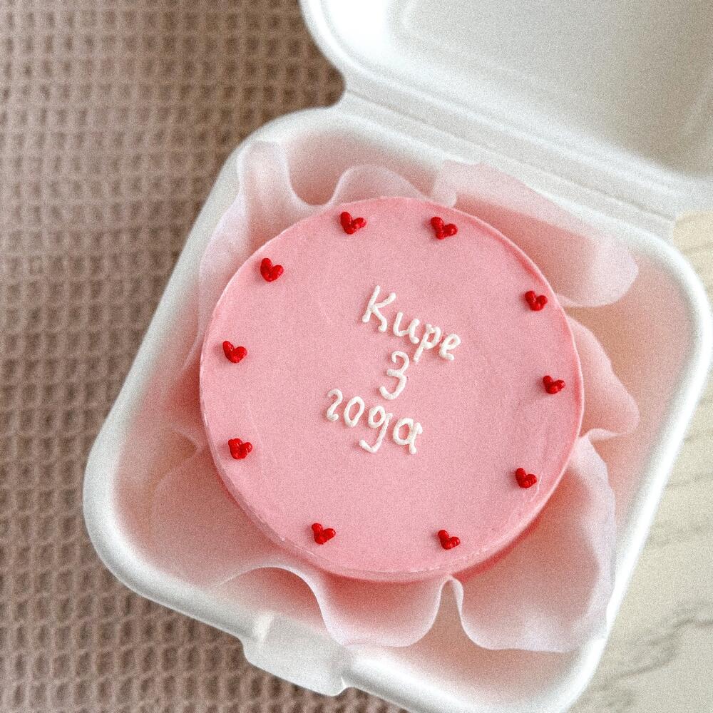 Бенто торт девочке девушке 3 года