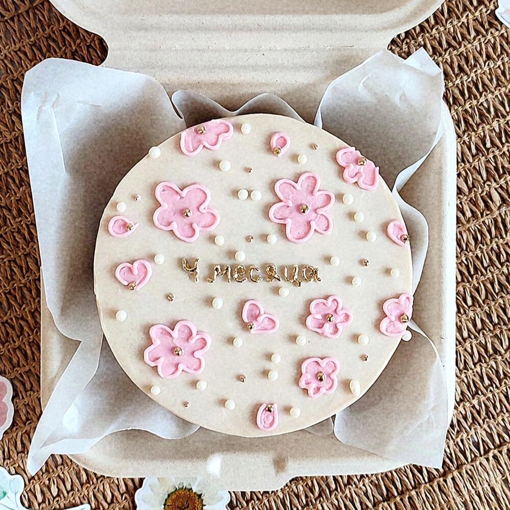 Бенто торт девочке с цветами