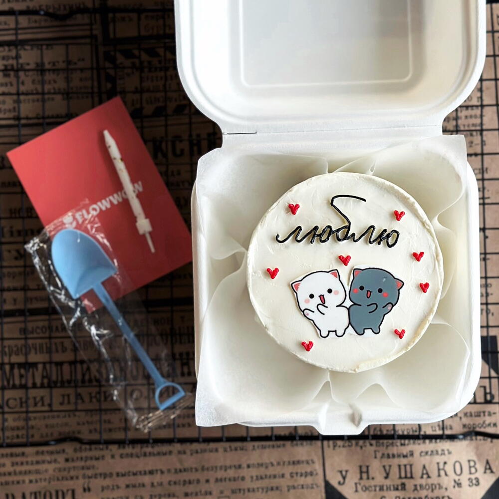 Бенто торт девушке, парню, любимому, любимой