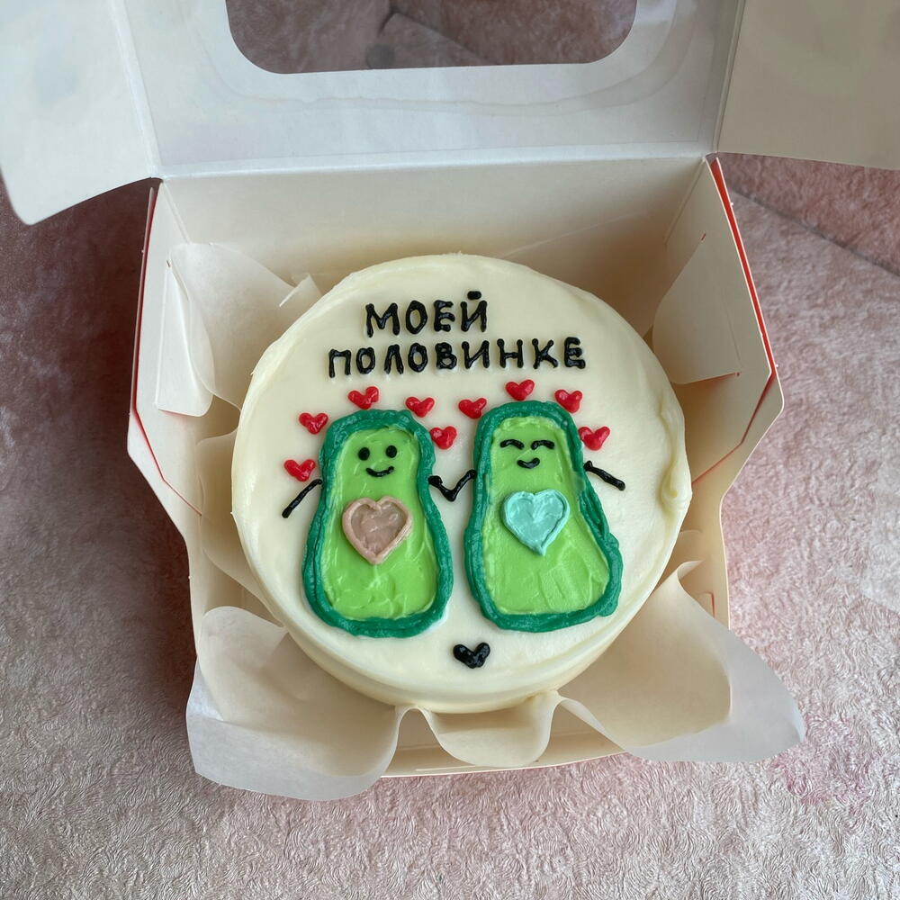 Бенто торт для 14 февраля