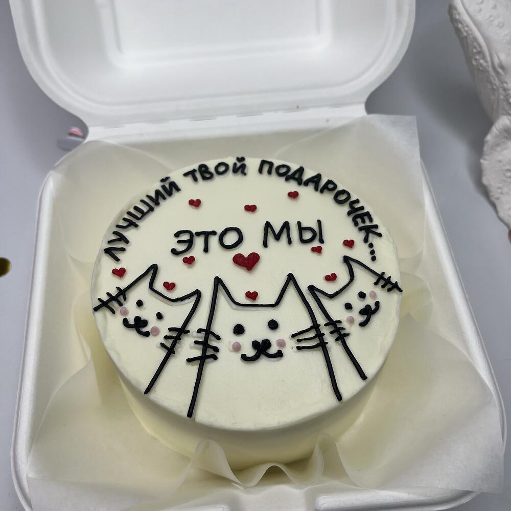 Бенто торт для близких и друзей