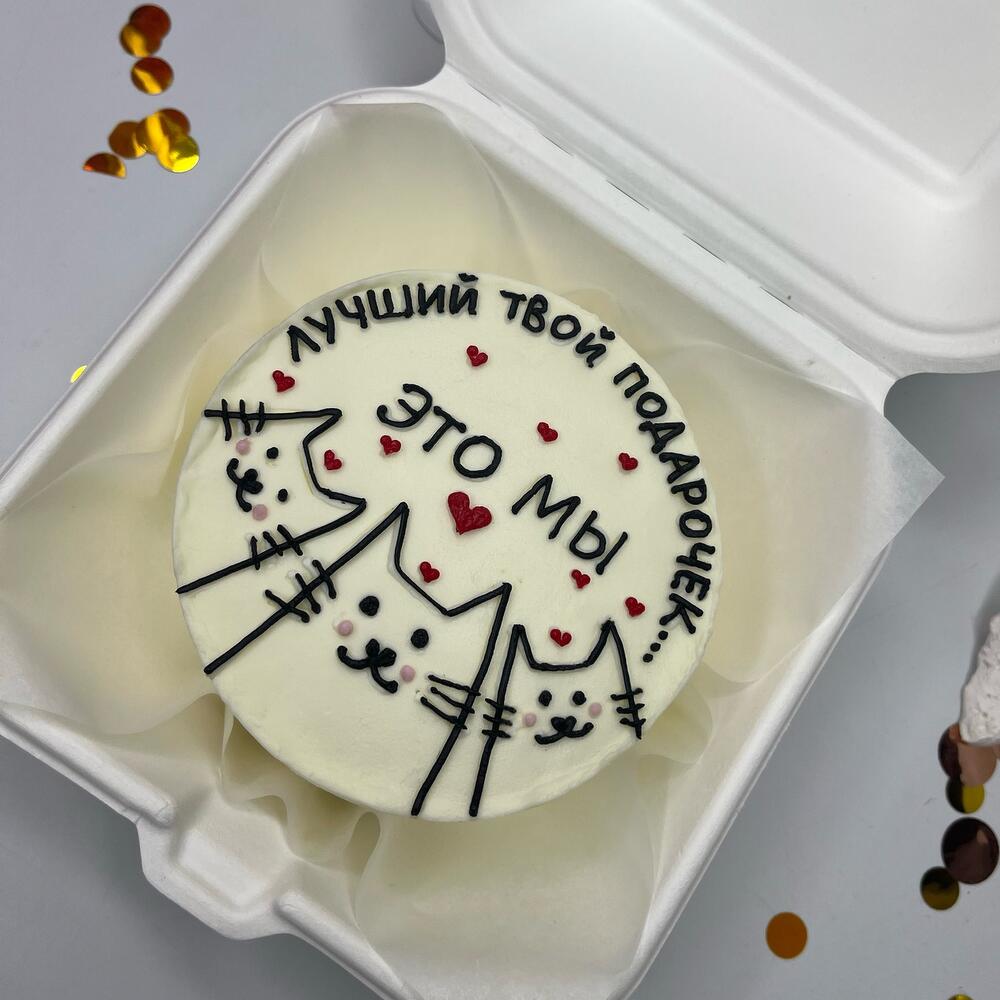 Бенто торт для близких и друзей