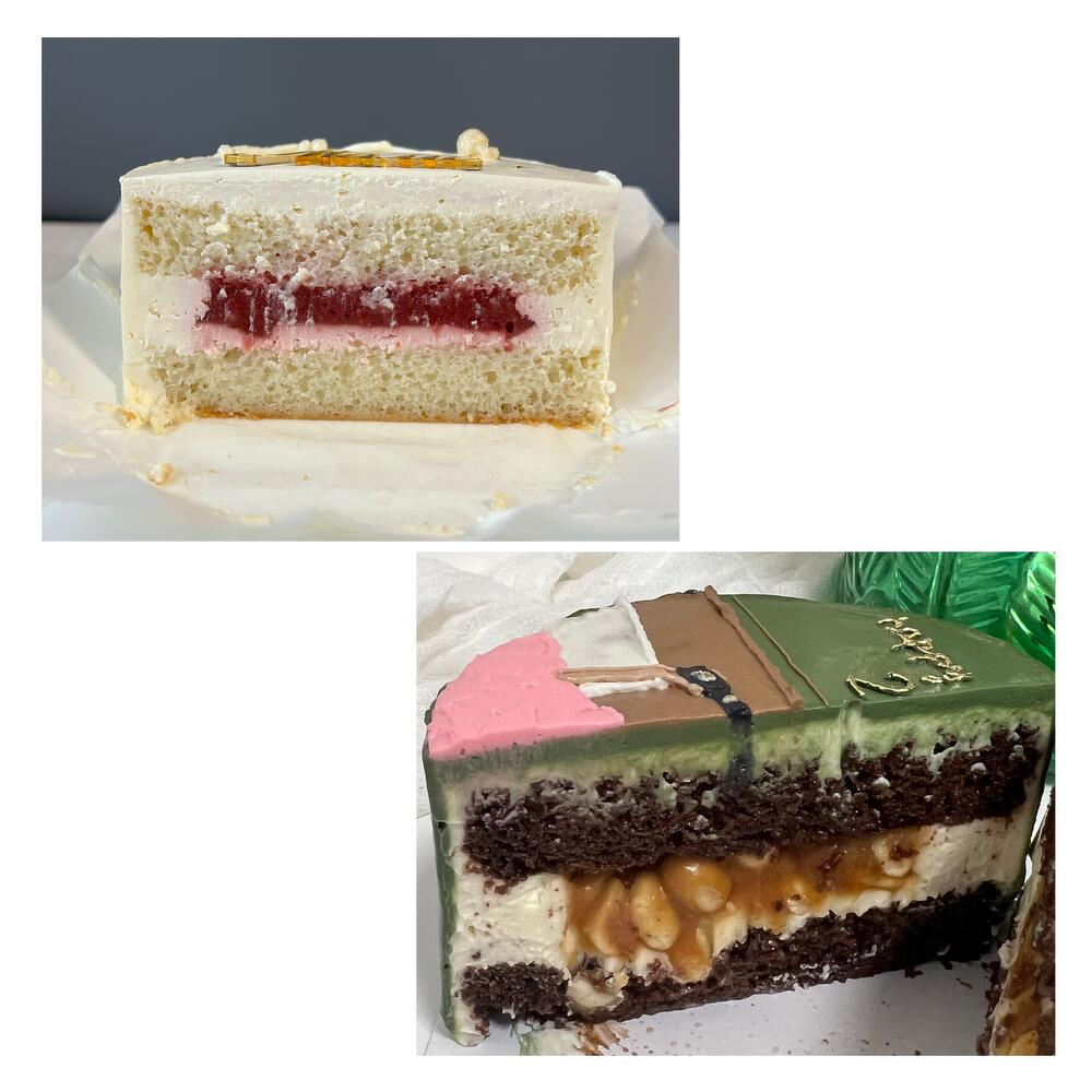 Бенто торт для детского праздника (месячный торт)