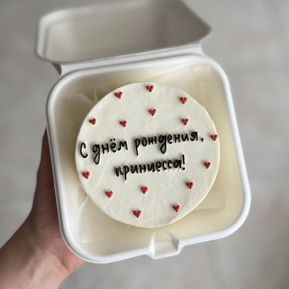 Бенто-торт для девочки