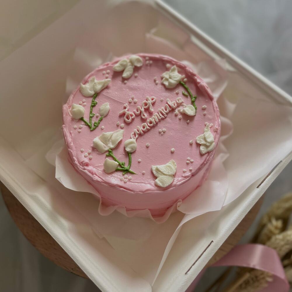 Бенто торт для девушки, бенто торт на 8 марта для подруги