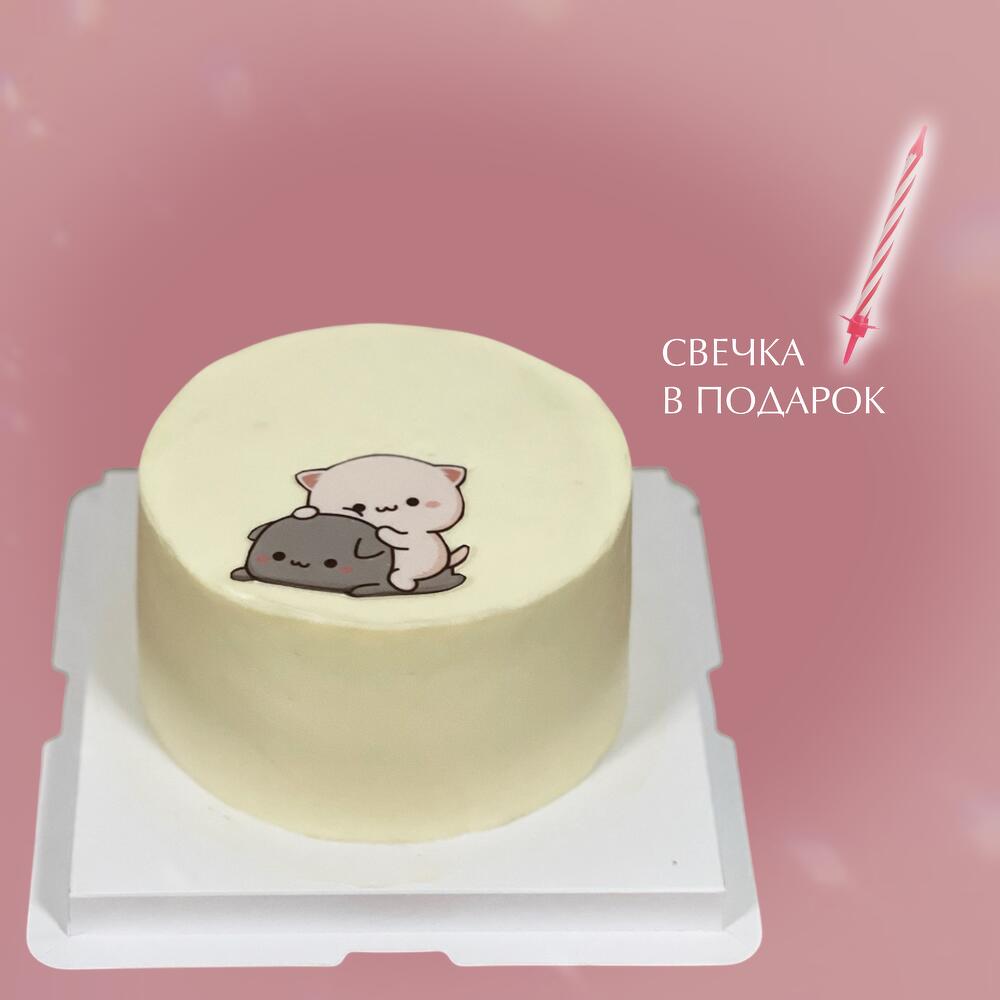 Бенто торт для девушки, парня, подруги, друга, с вашим текстом на день рождения, годовщину