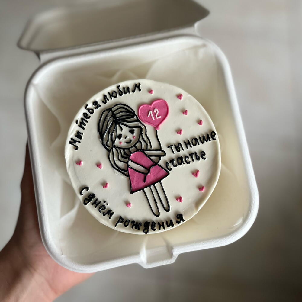 Бенто-торт для дочки,девочки,подростка