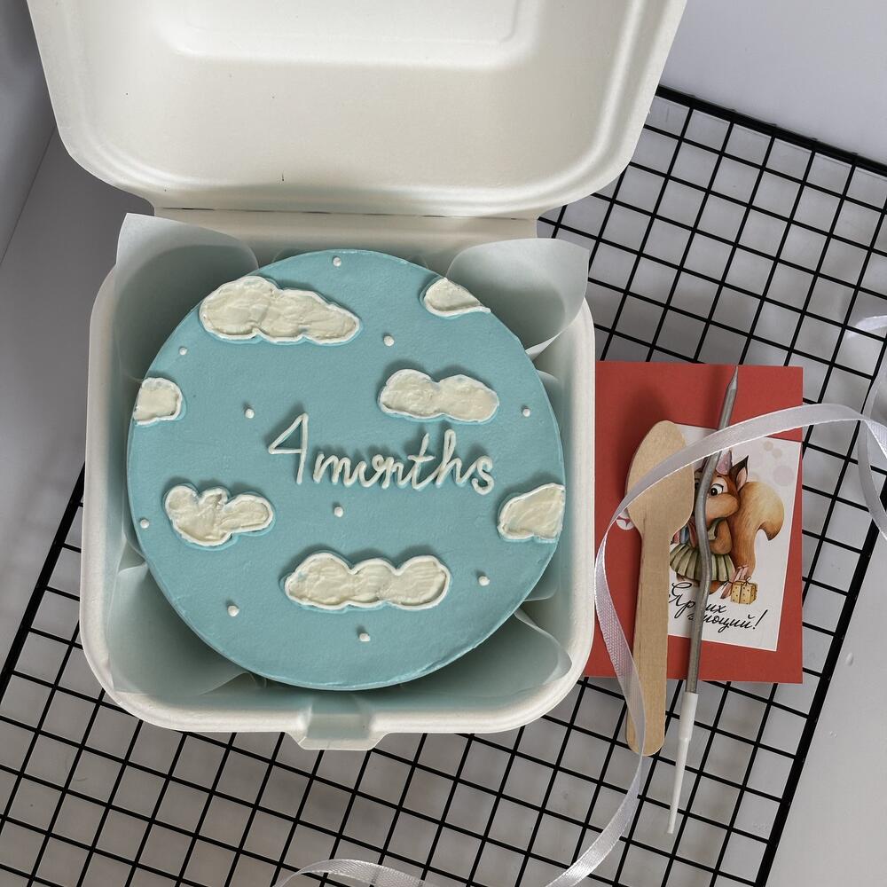 Бенто торт для фото малыша