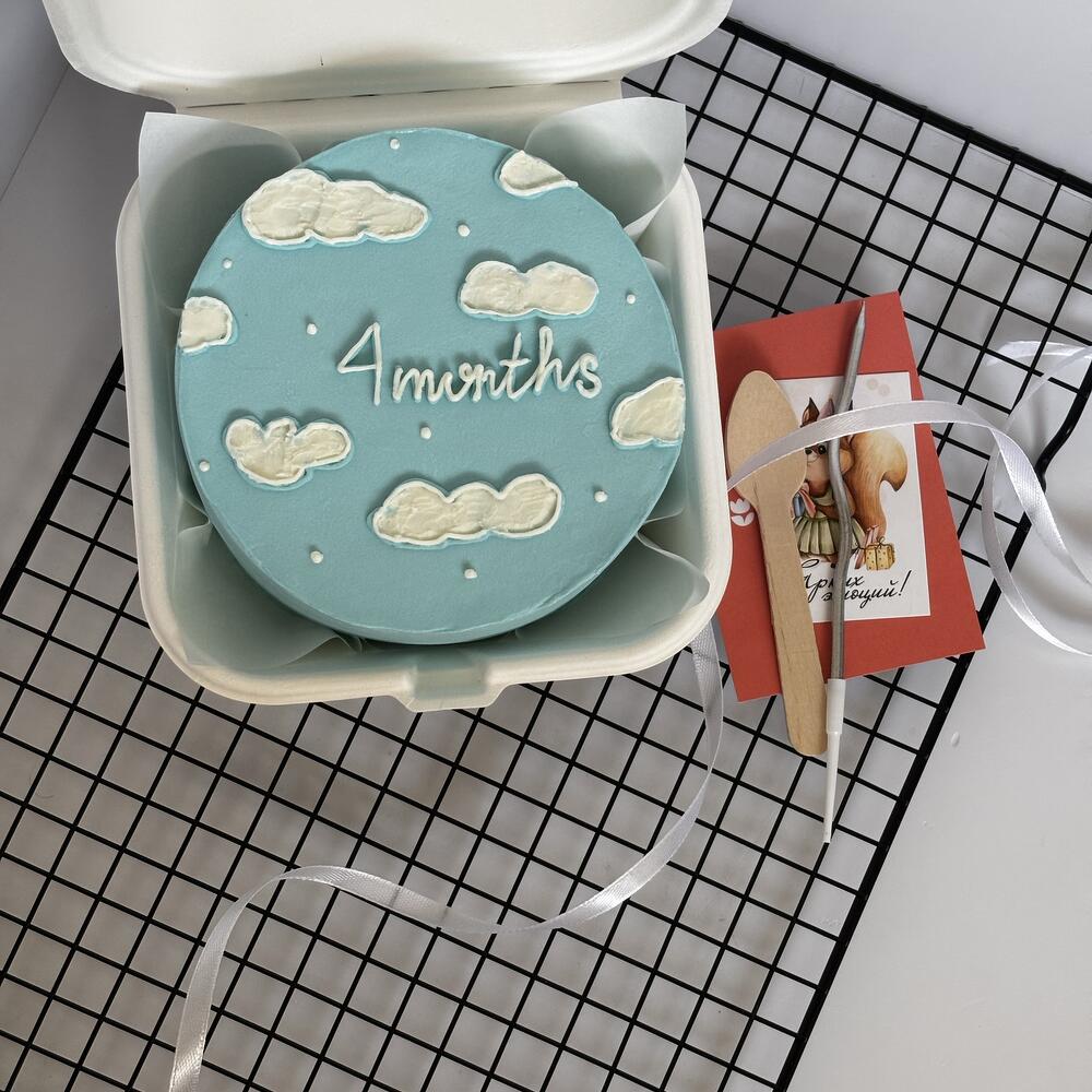 Бенто торт для фото малыша