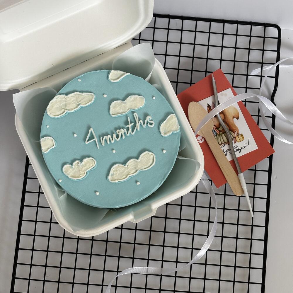 Бенто торт для фото малыша