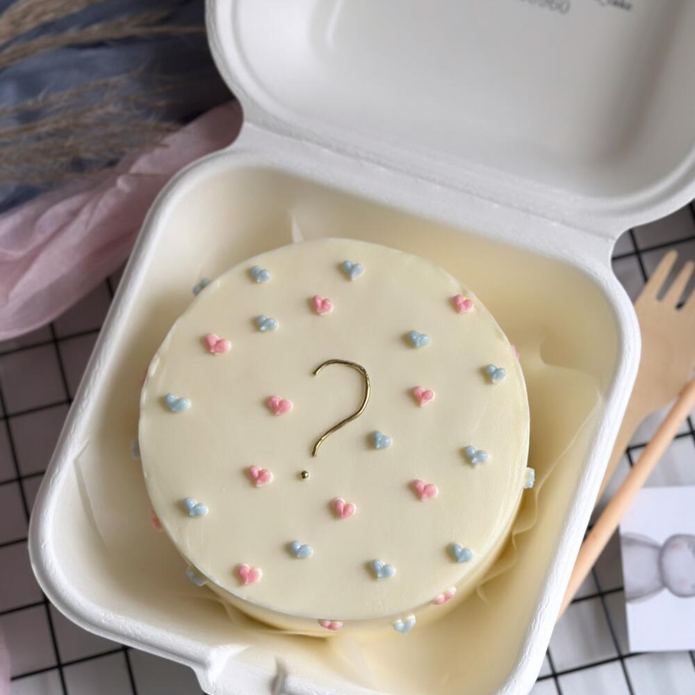 Бенто торт для гендер пати