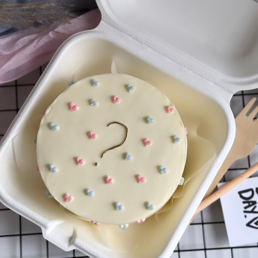 Бенто торт для гендер пати