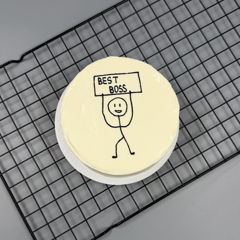 Бенто торт для лучшего босса, начальника, в офис