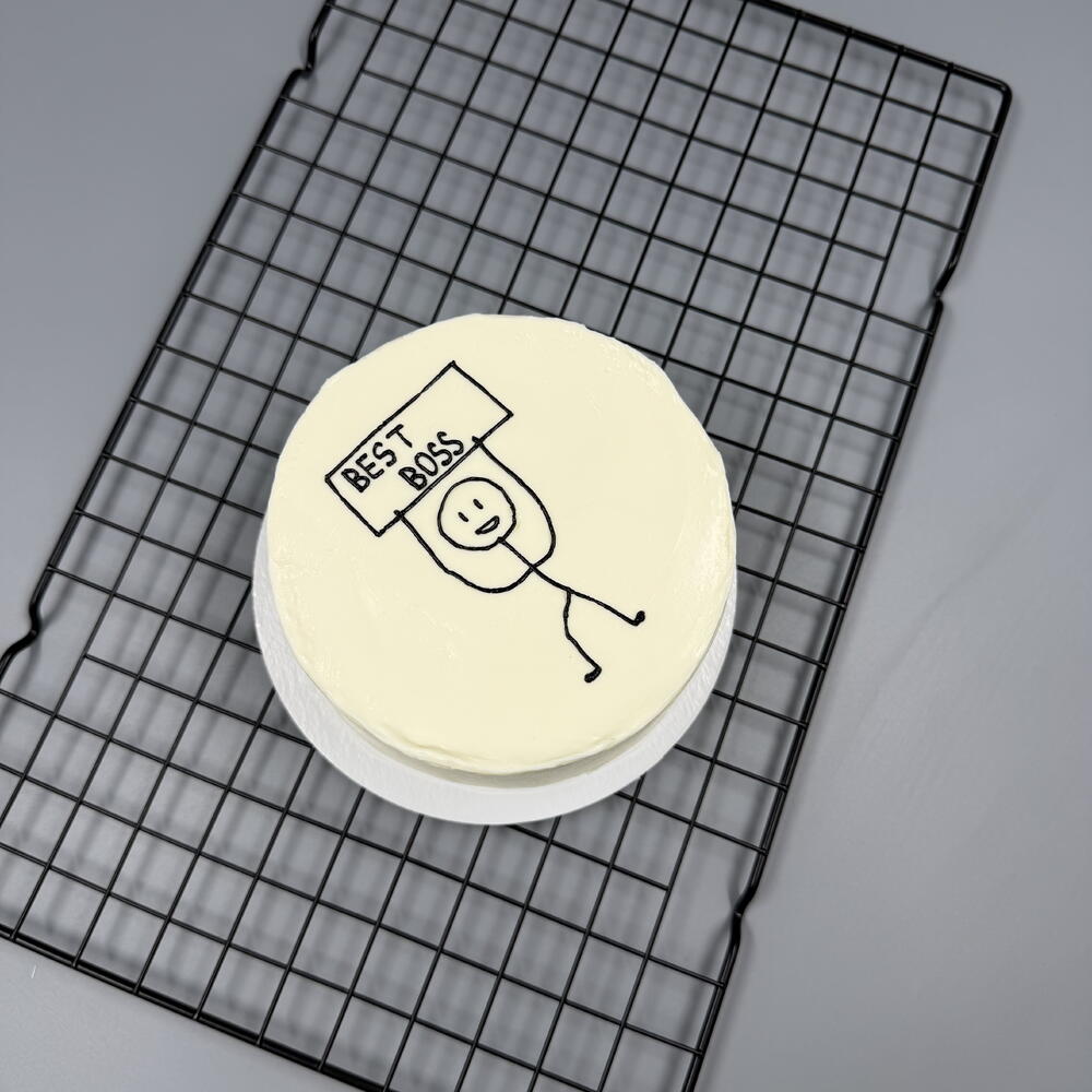 Бенто торт для лучшего босса, начальника, в офис