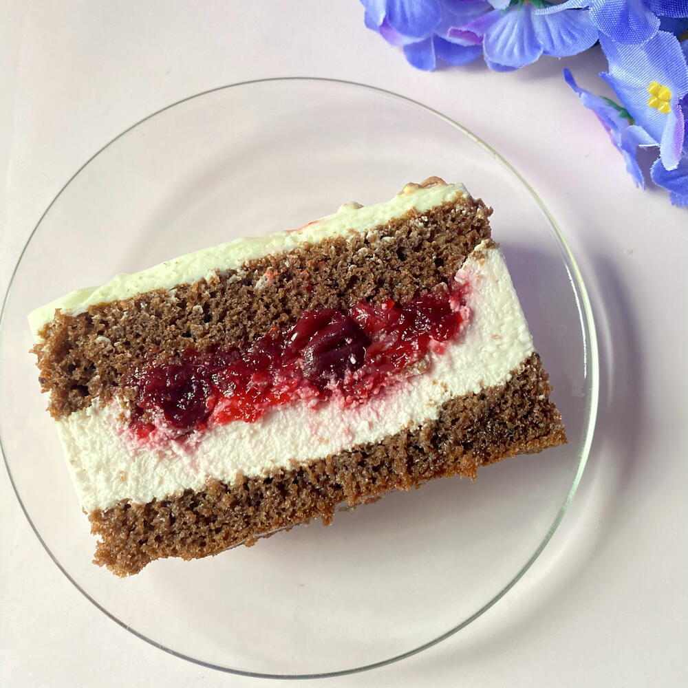 Бенто торт для любимого Поцелуи на 14 февраля