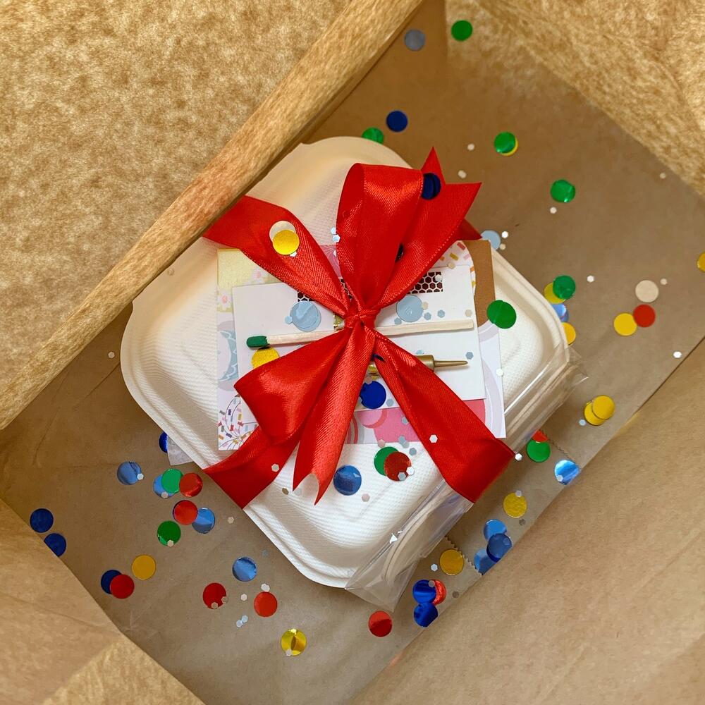 Бенто торт для любимой БАБУШКИ с комплиментами