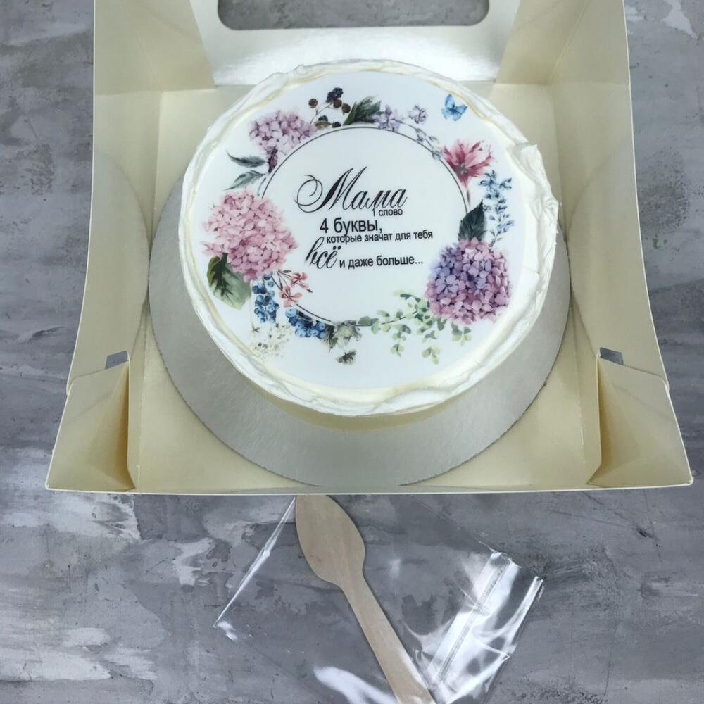 Бенто торт для любимой мамы