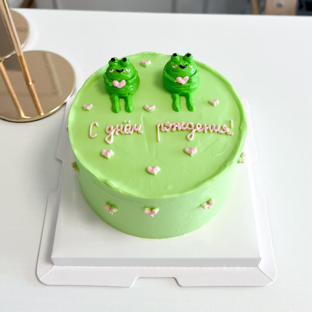 Бенто торт для любимой «жабы» на день рождения
