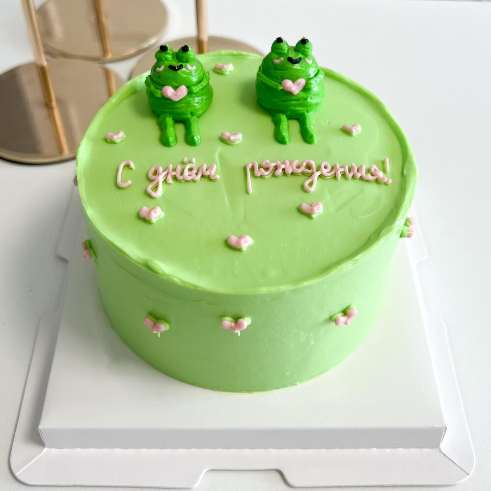 Бенто торт для любимой «жабы» на день рождения