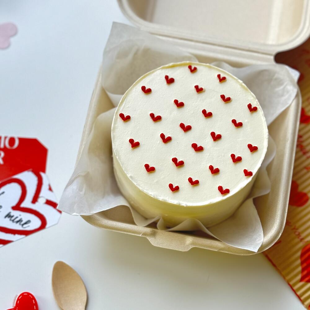 Бенто торт для любимых на 14 февраля