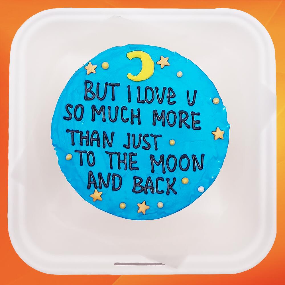 Бенто торт для любимых To the moon and back