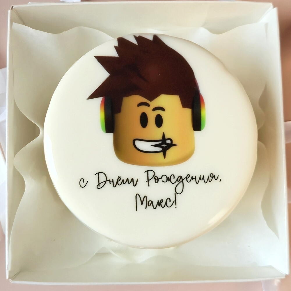 Бенто торт для мальчика или девочки с Роблоксом