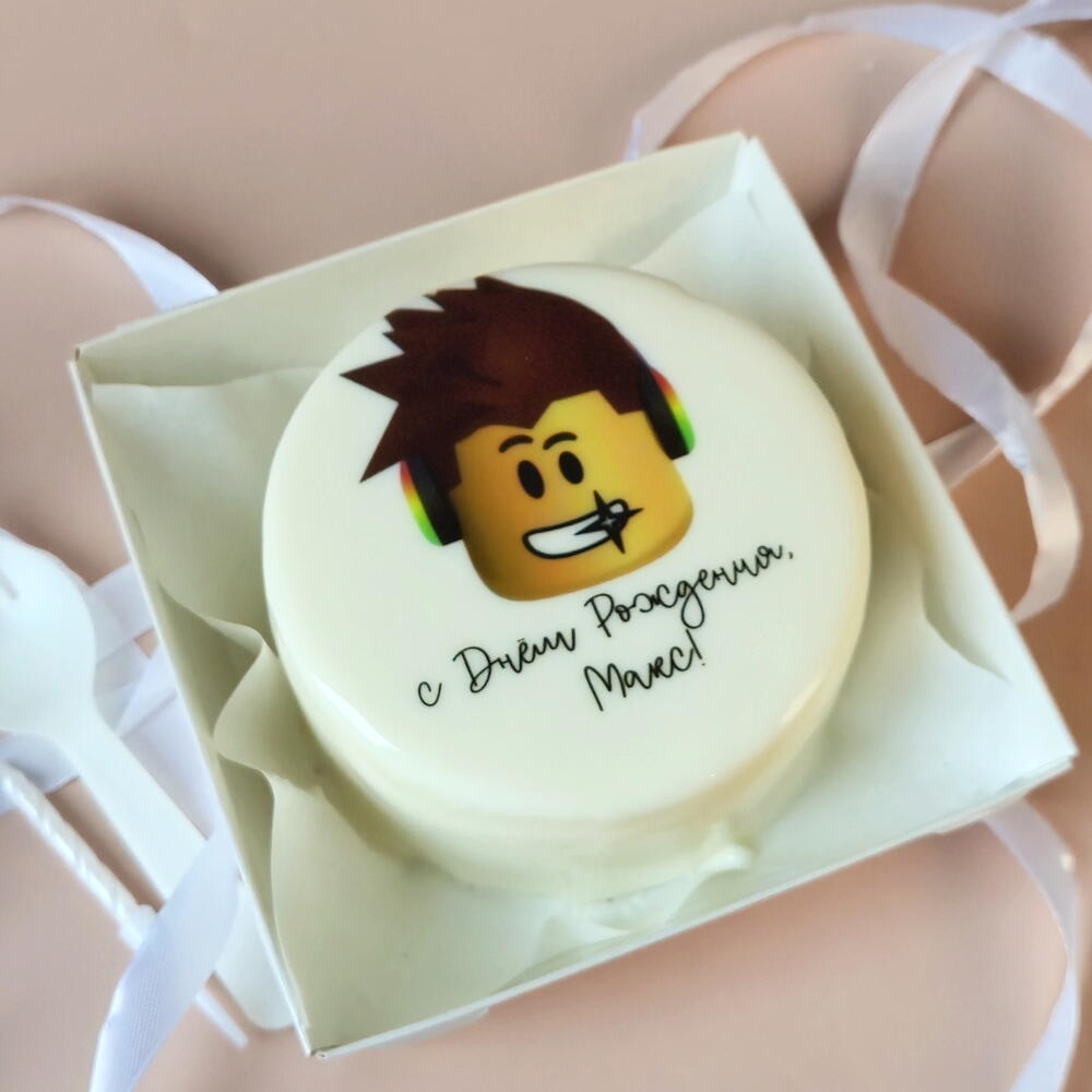 Бенто торт для мальчика или девочки с Роблоксом