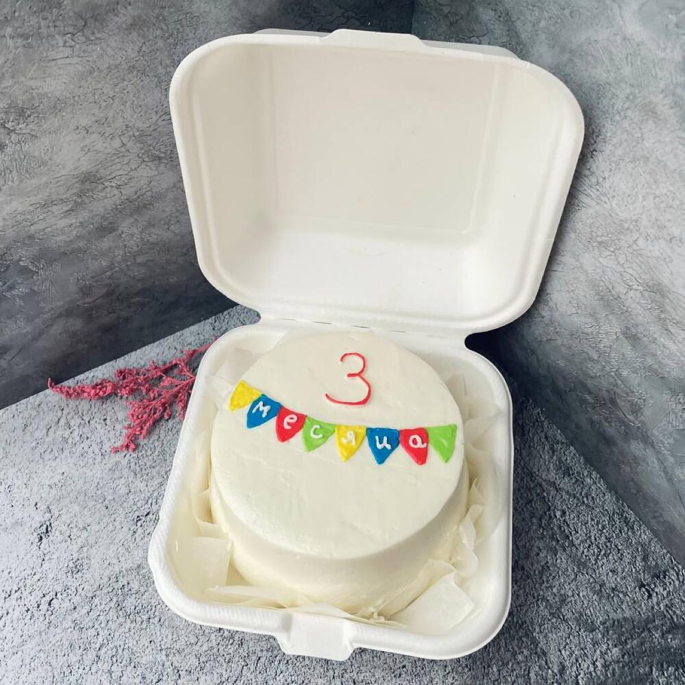 Бенто торт для малыша «Флажки»