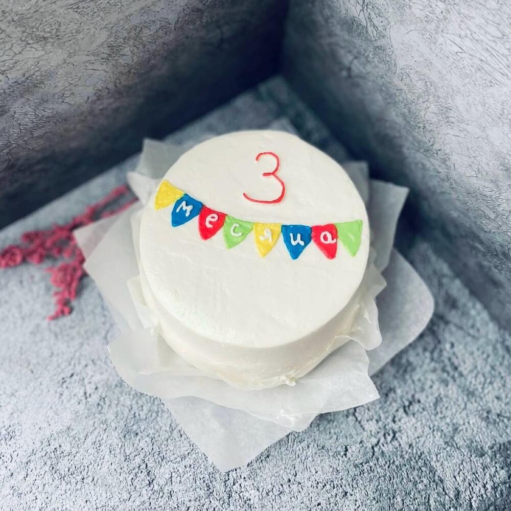 Бенто торт для малыша «Флажки»