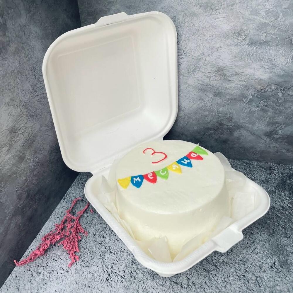 Бенто торт для малыша «Флажки»