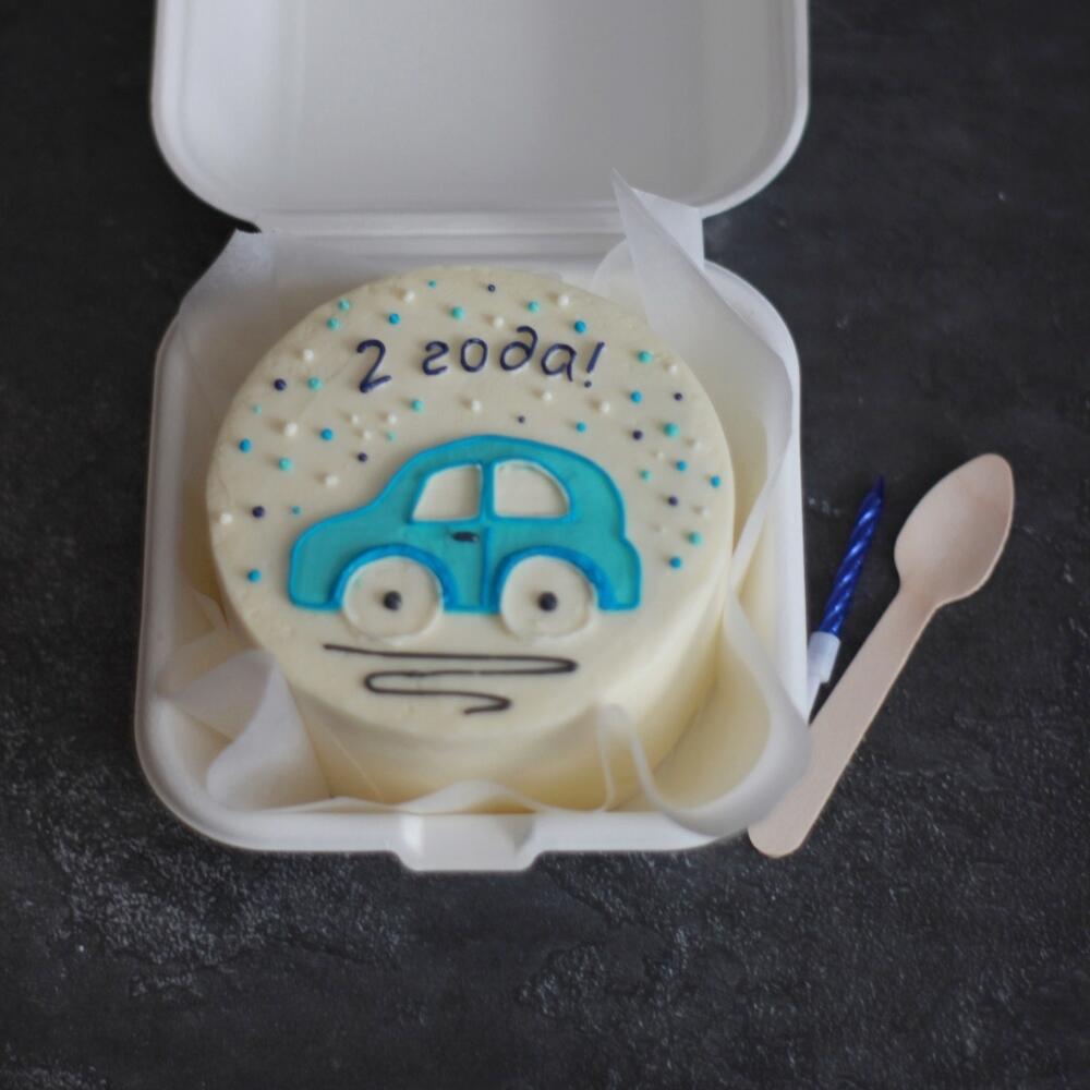 Бенто-торт для малыша, мальчику на День рождения