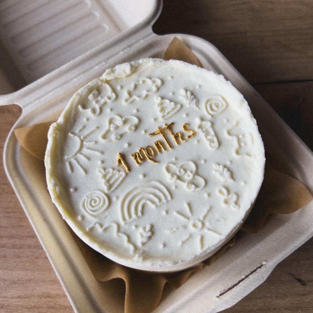 Бенто-торт для малыша на 1 месяц