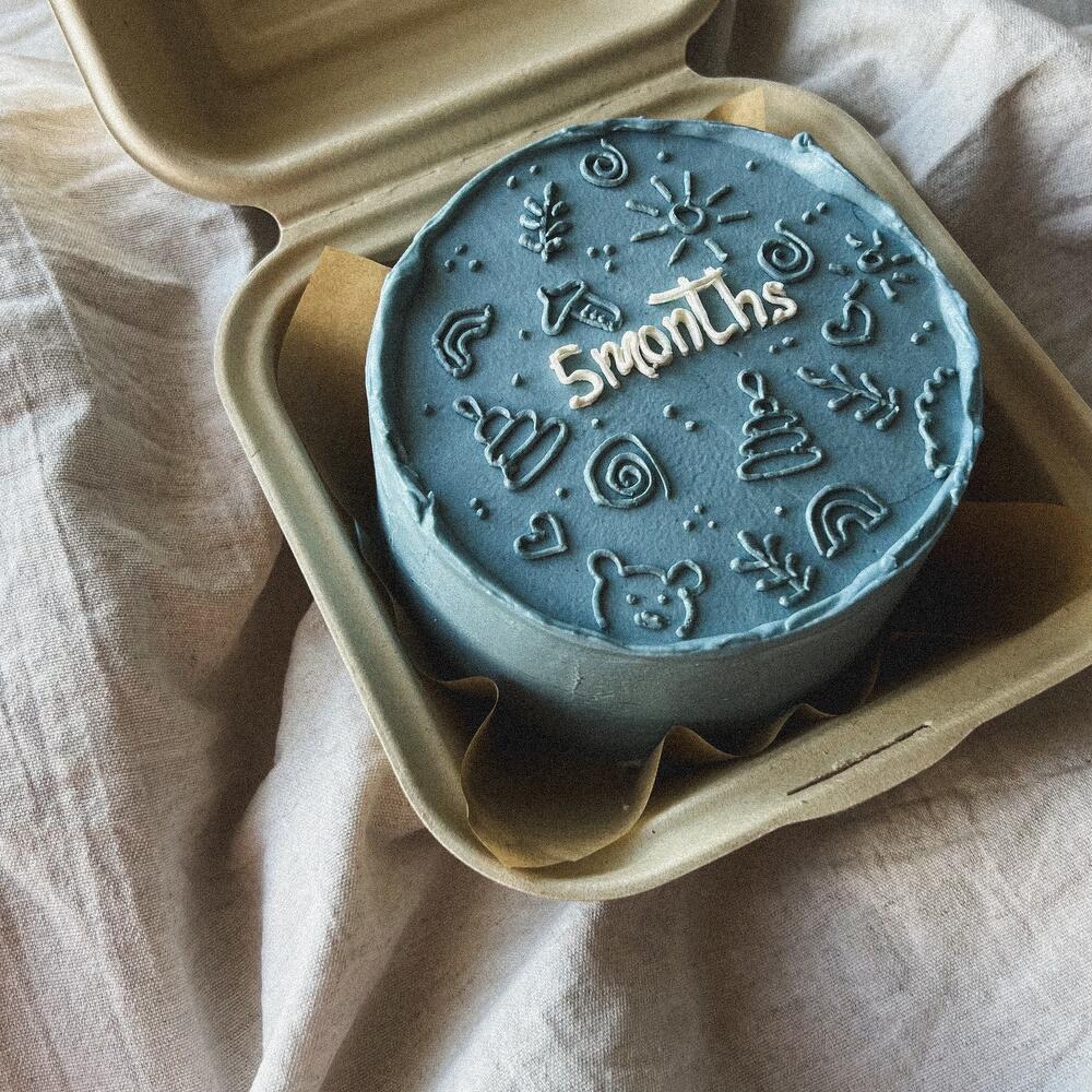 Бенто-торт для малыша на 5 месяцев