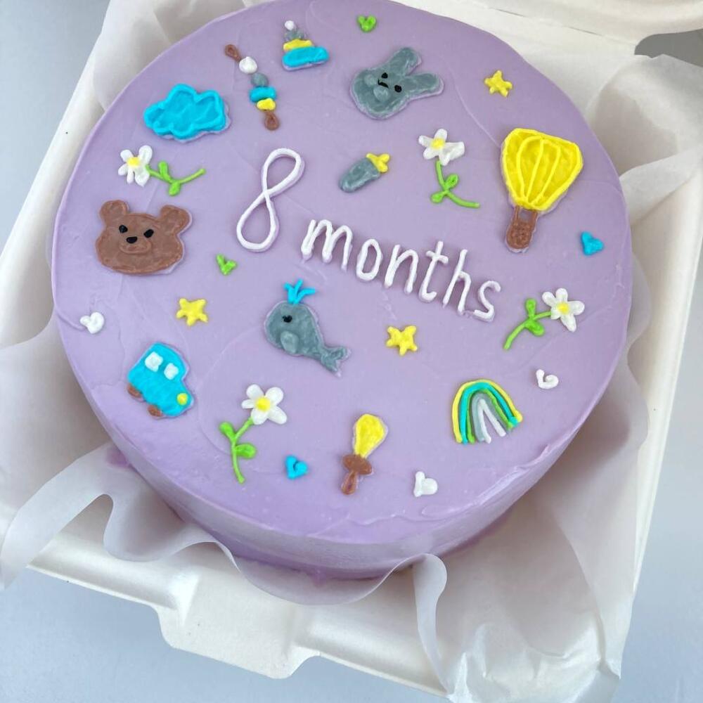 Бенто-торт для малыша на любой месяц