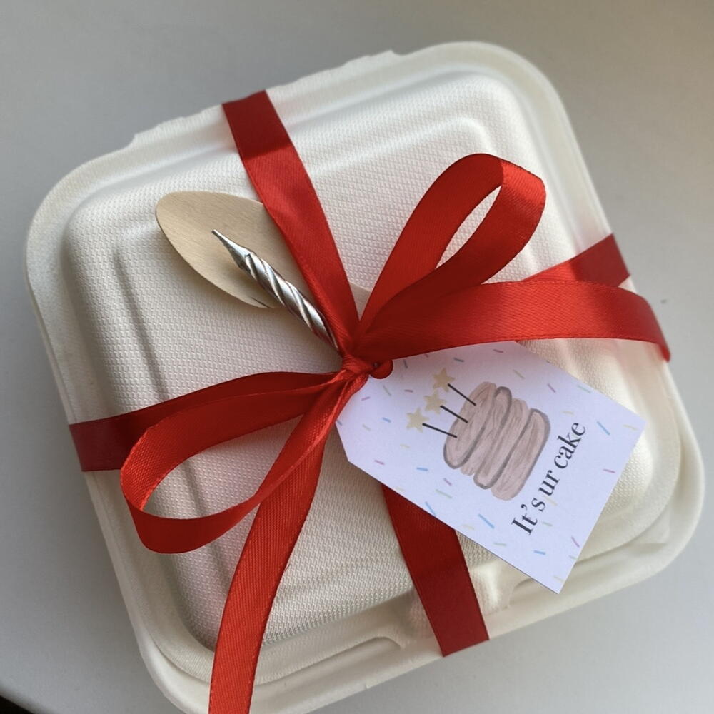 Бенто торт для малыша осенний