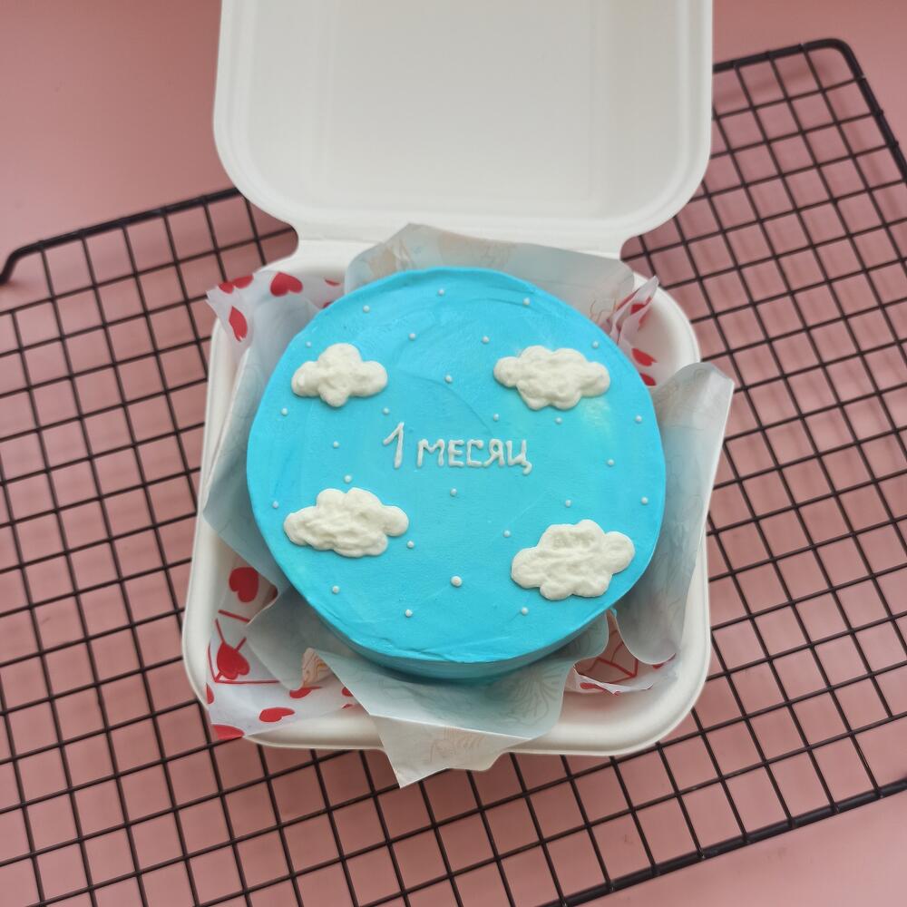 Бенто торт для малыша, сына, дочери на 1 месяц