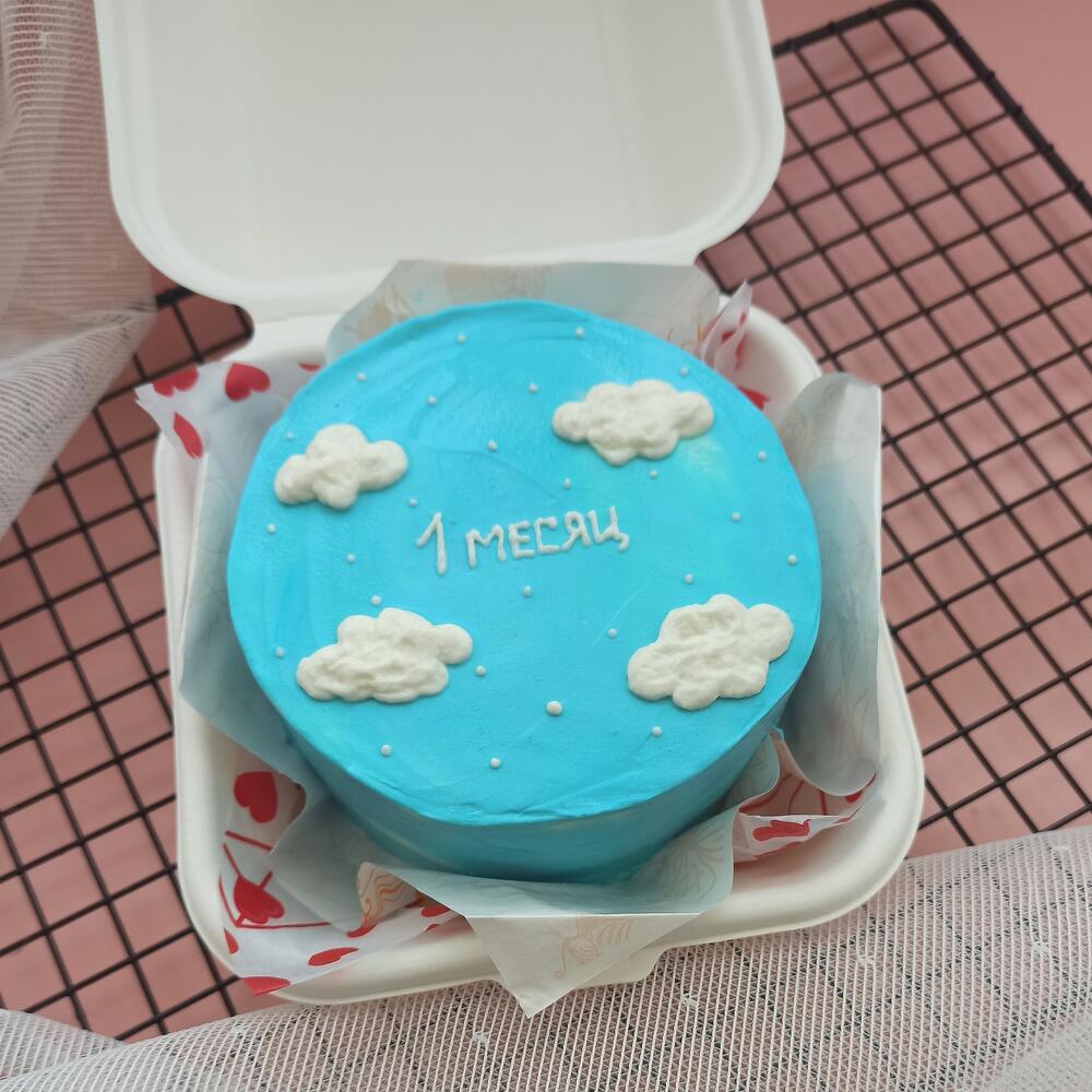 Бенто торт для малыша, сына, дочери на 1 месяц