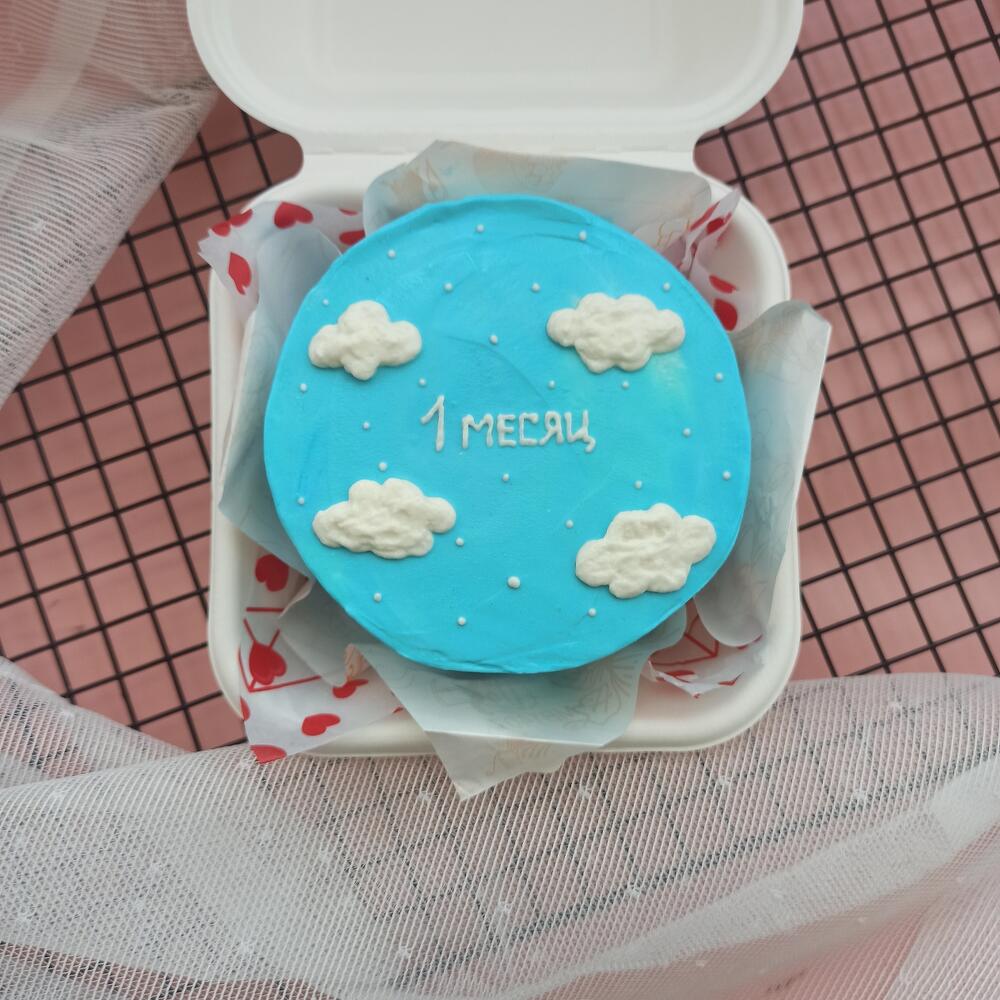 Бенто торт для малыша, сына, дочери на 1 месяц