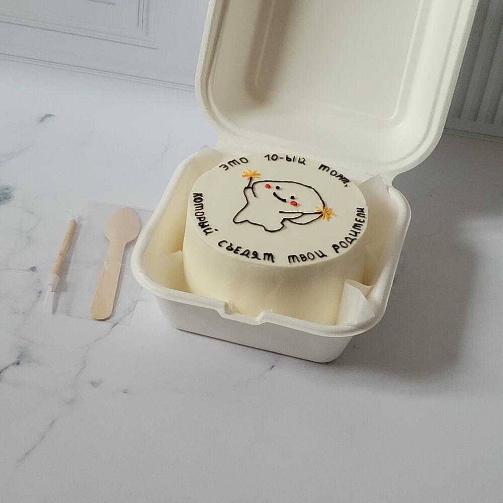 Бенто торт для малыша, торт на день рождения, торт для ребенка